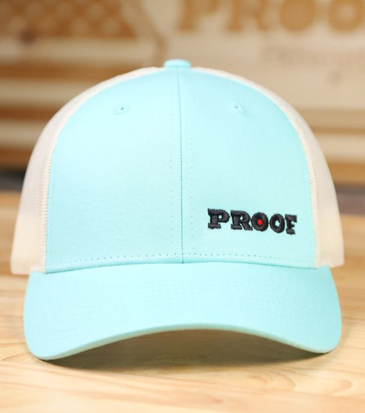 Aruba Blue Proof Trucker